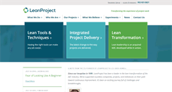 Desktop Screenshot of leanproject.com
